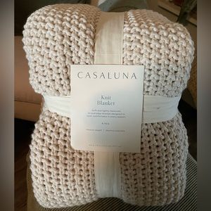 Casaluna knit King blanket